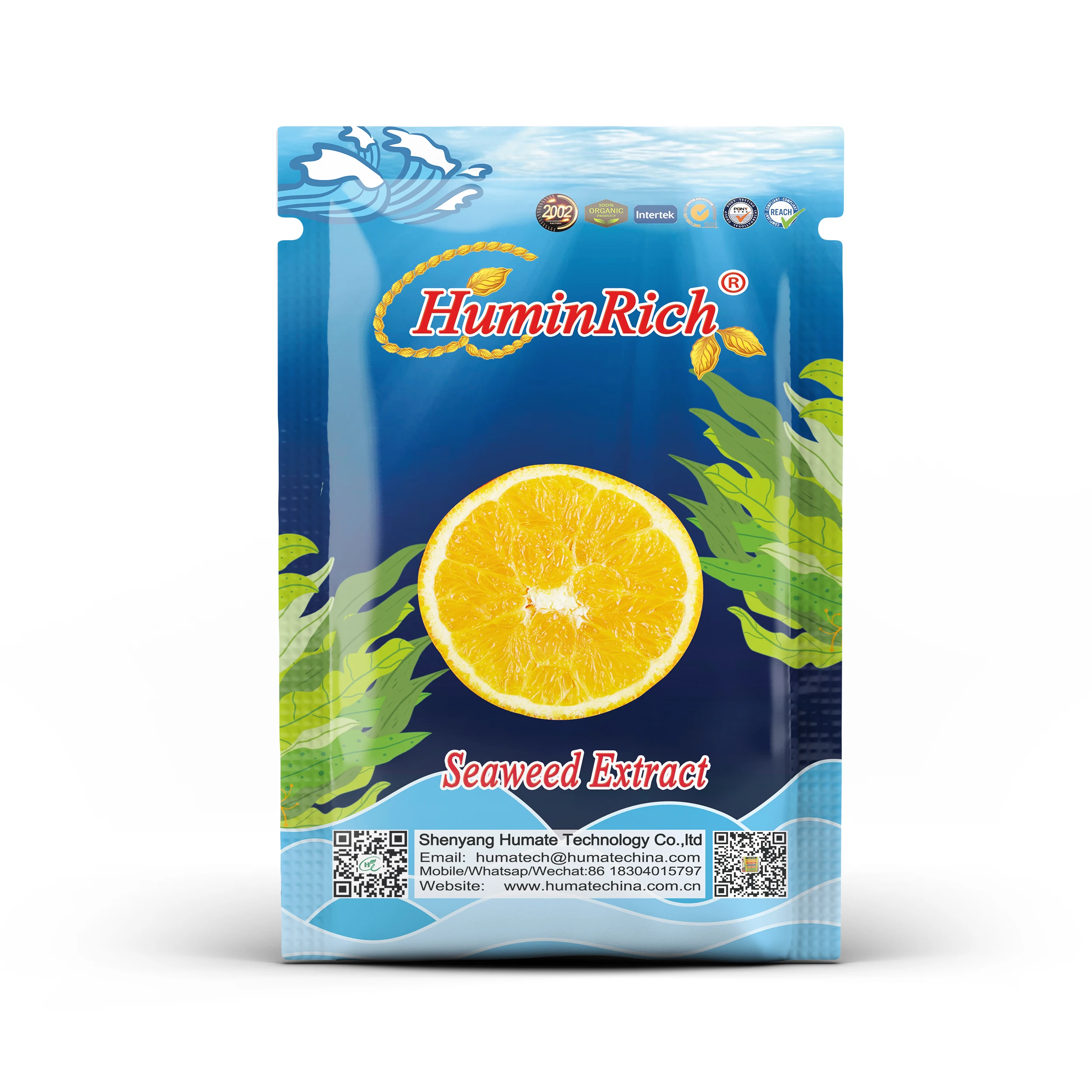 'HuminRich' SY1001 Fertilizer  Kelp Organic Concentrated Flake Seaweed Extract