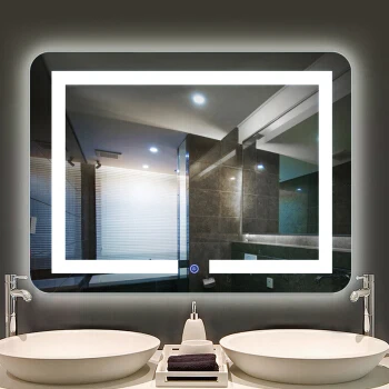 Make in China high quality hotel Bathroom wall-mounted LED mirror