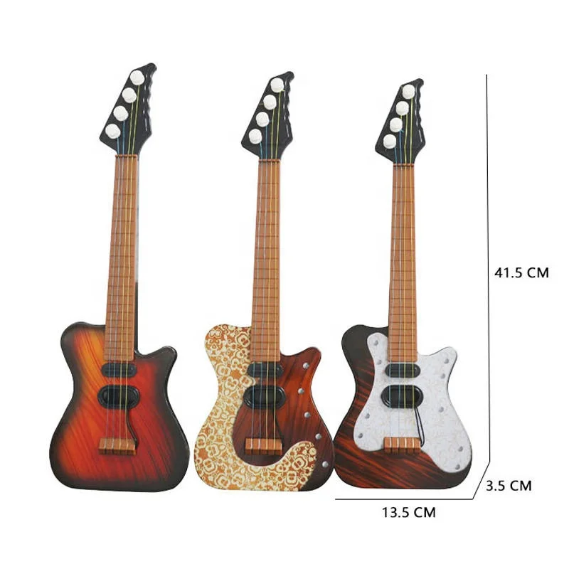 Samtoy 42 см британский стиль Обучающие Классические игрушки музыкальный инструмент рок-гитара игрушка для детей