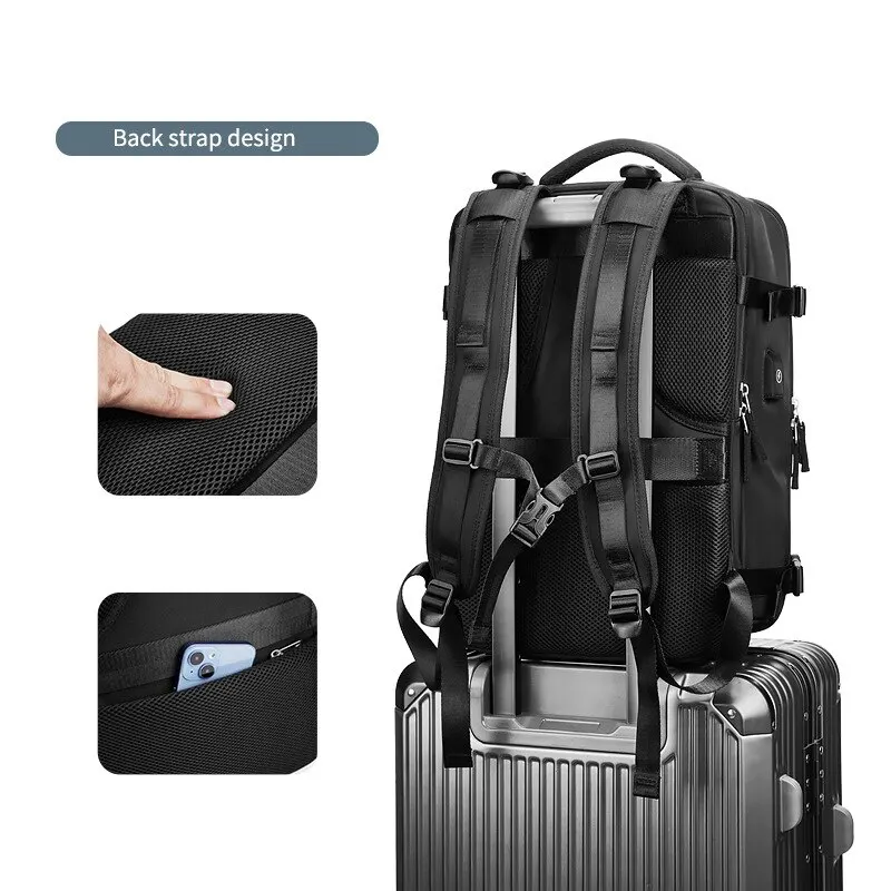 Multifunction Travel essentials Backpack Women 15.6 Inch zipper nylon laptop backpacks school bags custom logo
