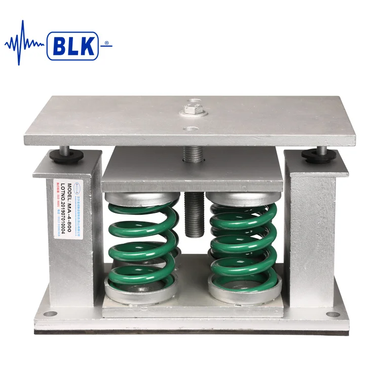 Hvac Air Conditioners Accessories High Strength Pump Spring Vibration Isolator Floor Mount Damper Elastomeric Spring Mountings