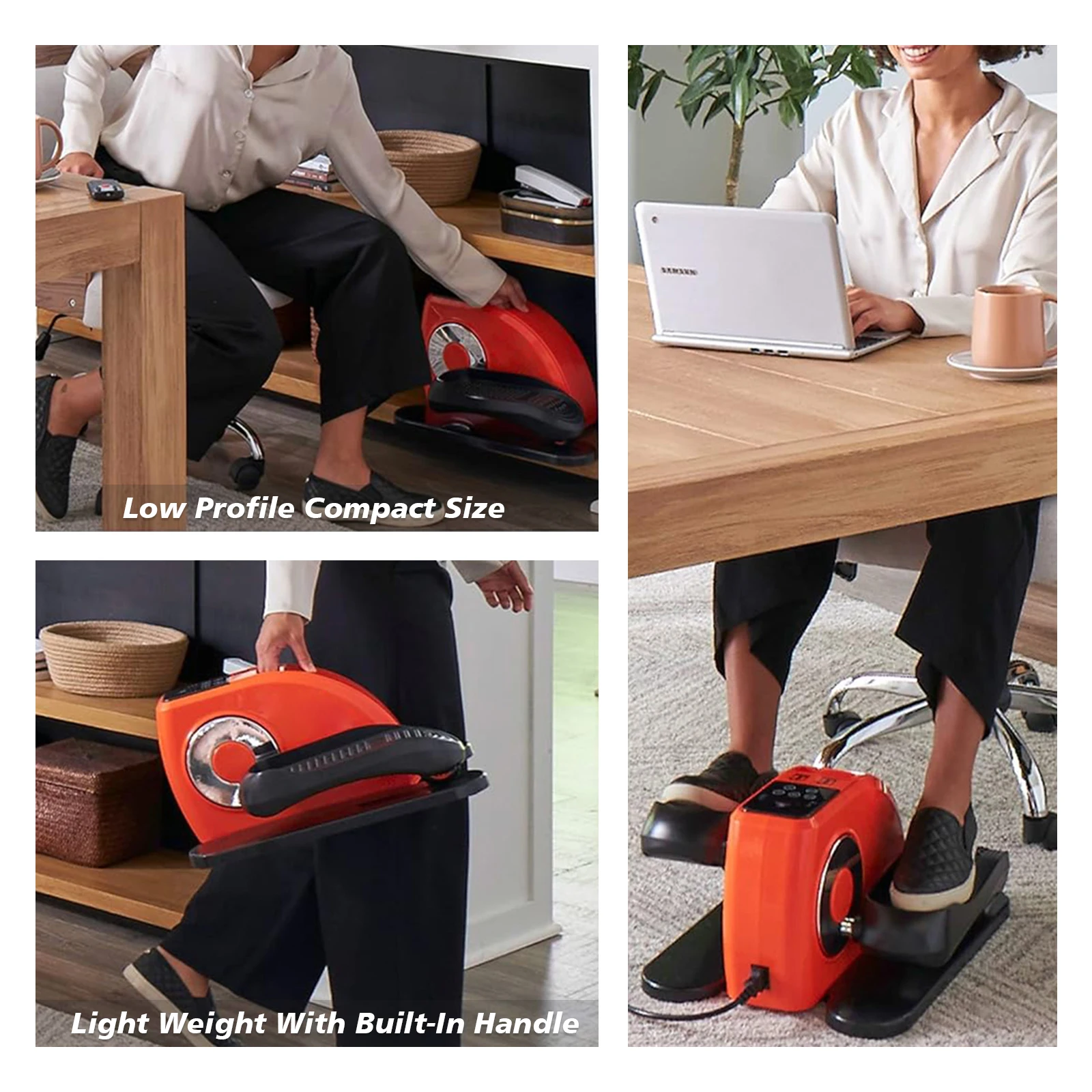 New Model Portable Electric Detox Foot Calf Spa Massager Machine Vibration Elliptical Trainer for Blood Circulation