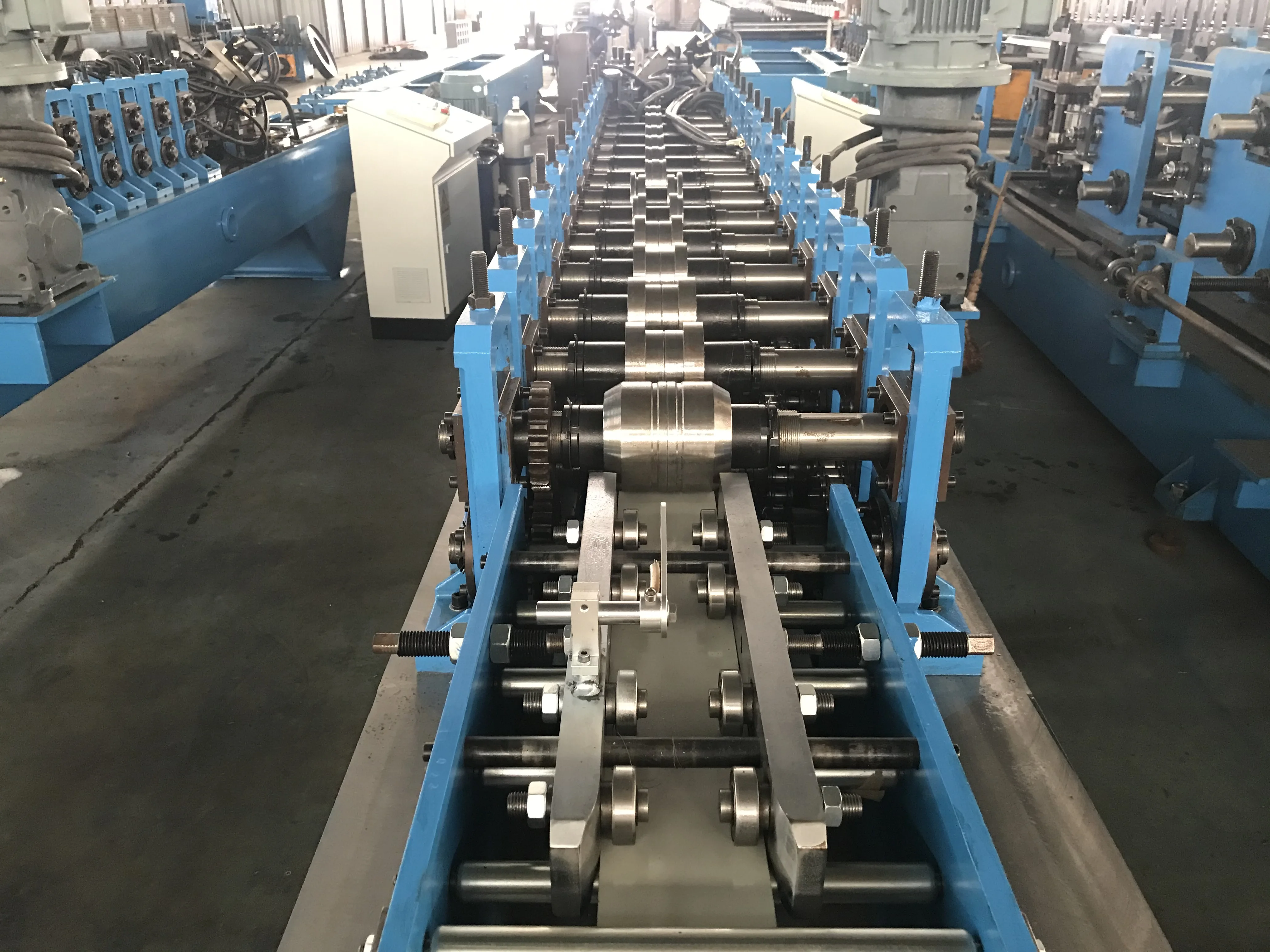 CD And UD Light Gauge Steel Framing Trough Type High Speed Keel Light Weight Metal Steel Stud And Track Roll Forming Machine