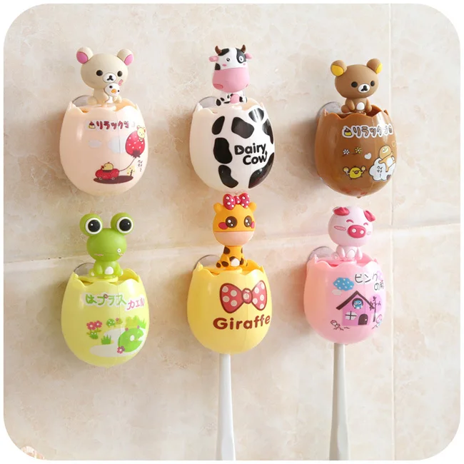 Прямая поставка, портативный пластиковый держатель для зубных щёток с присосками