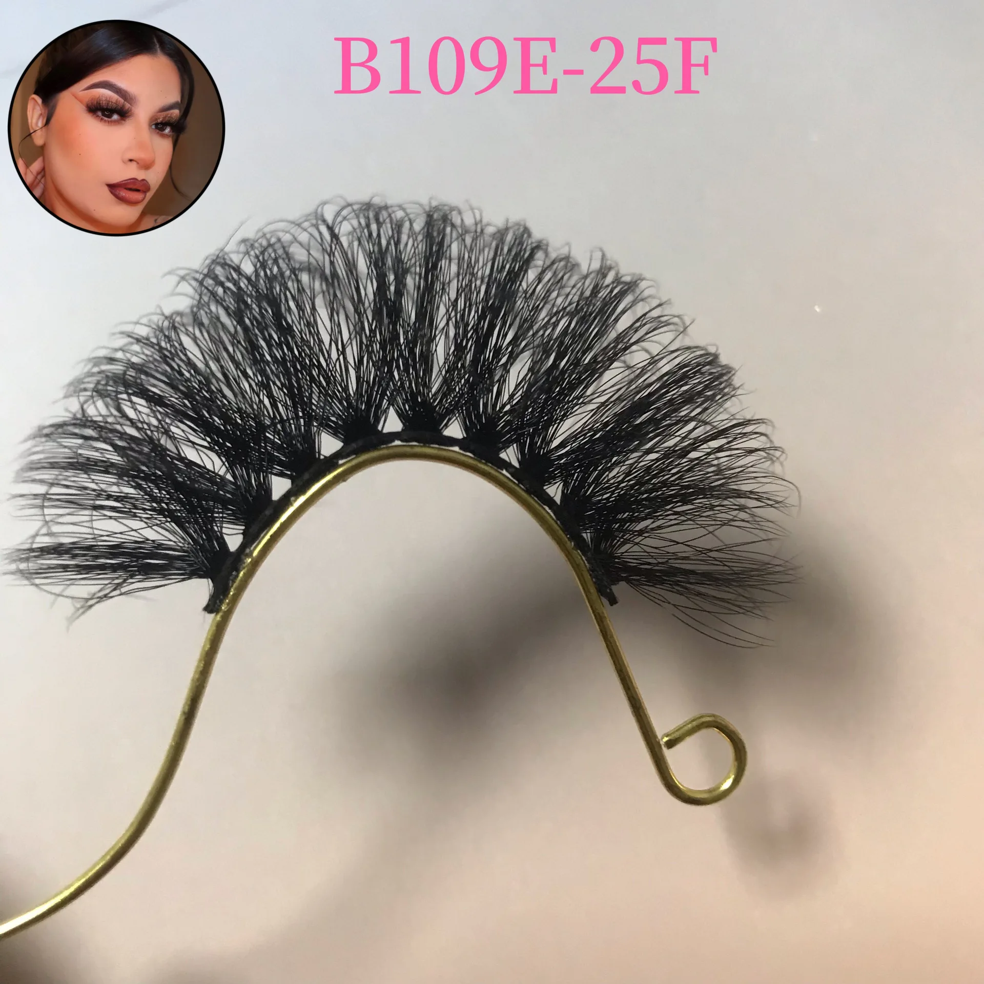 25 mm lashes 3d 25mm fluffy faux mink eyelashes wholesale 5d fluffy full strip faux mink eyelashes black cotton band
