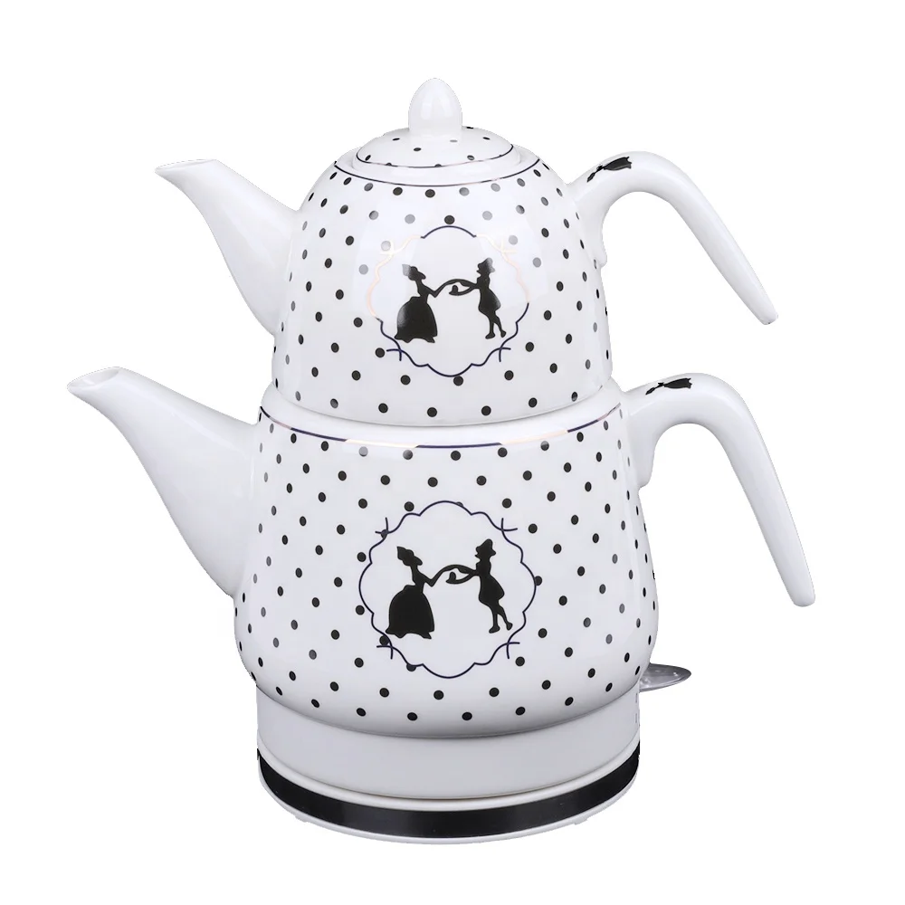 
ceramic electric kettle APO anti dry burning electric kettle ceramic Double teapot 