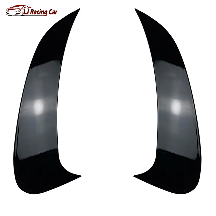 Rear Bumper Flag AMG Car Trim Tail Wind Knife Sticker Cover For Mercedes-Benz C Class W206 C200 C260 C300 2022+