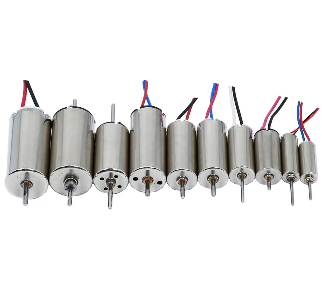 China Micro Motor Manufacture 3.0 V DC 5 Pole 612 615 712 716 Brush Electric Motor