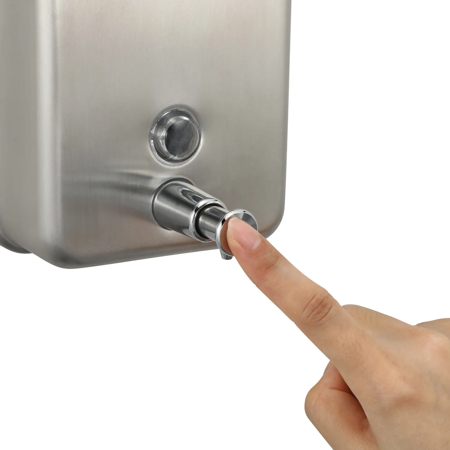 Hot sale liquid soap dispensers stainless steel bathroom soap dispenser wall mounted for sale