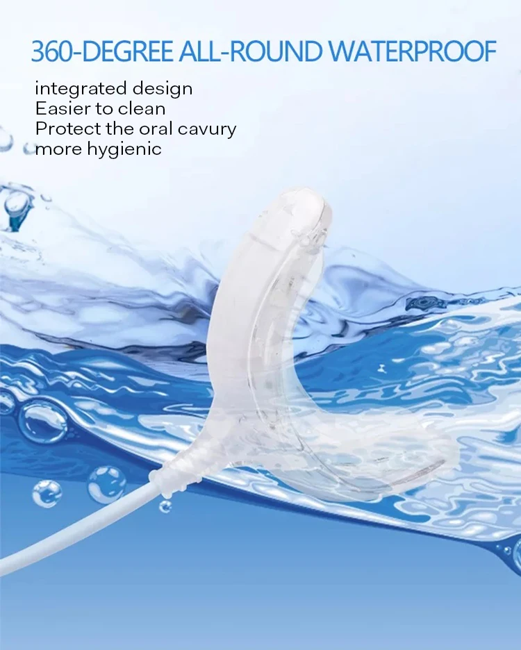 New Design 16 or 24 LED iPhone Android Phone USB Adapter Mouth Tray Teeth Whitening LED Accelerator Light