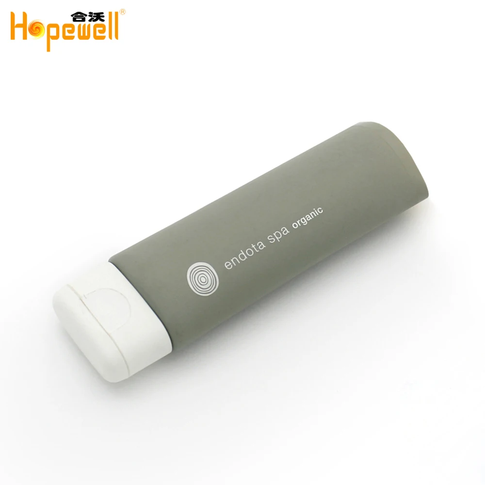 Hot sale cosmetic products oval shape soft plastic BB cream tube