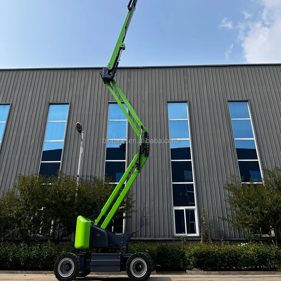 16m 20m  Curved Arm Lift Self-propelled aerial working platform boom lifting platforms Curved arm lifts