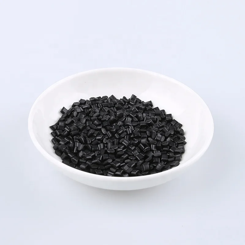 PP NDW 40T the black low temperture resistance plastic raw material particle