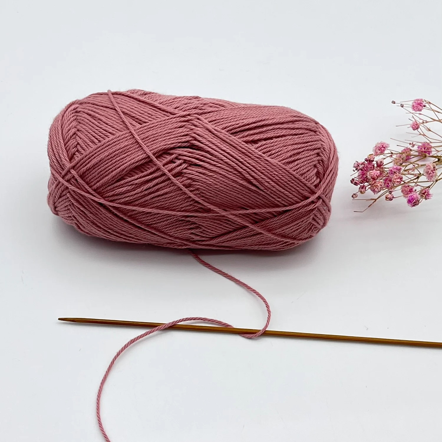Hoyia Dircrtly Supply Crochet Milk Cotton Yarn 50g 100 Cotton Yarn for Hand Knitting