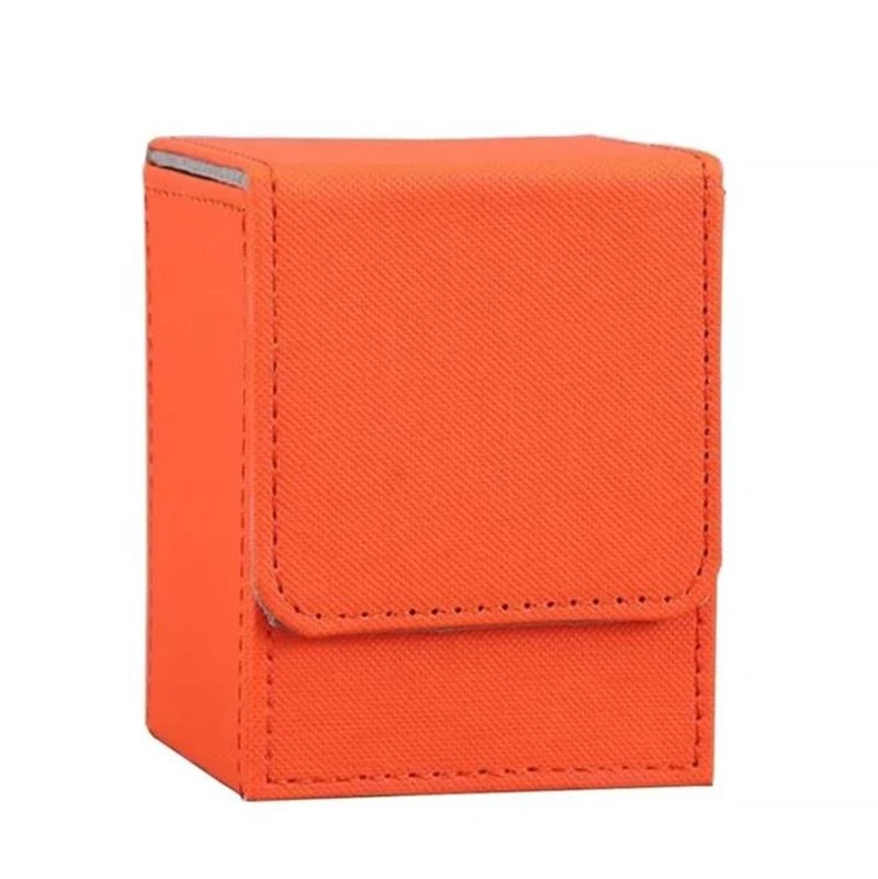 Custom Holder Pu Leather TCG MTG Yugioh Game Cards Deck Box Board Game Card Box Trading Card Storage Box