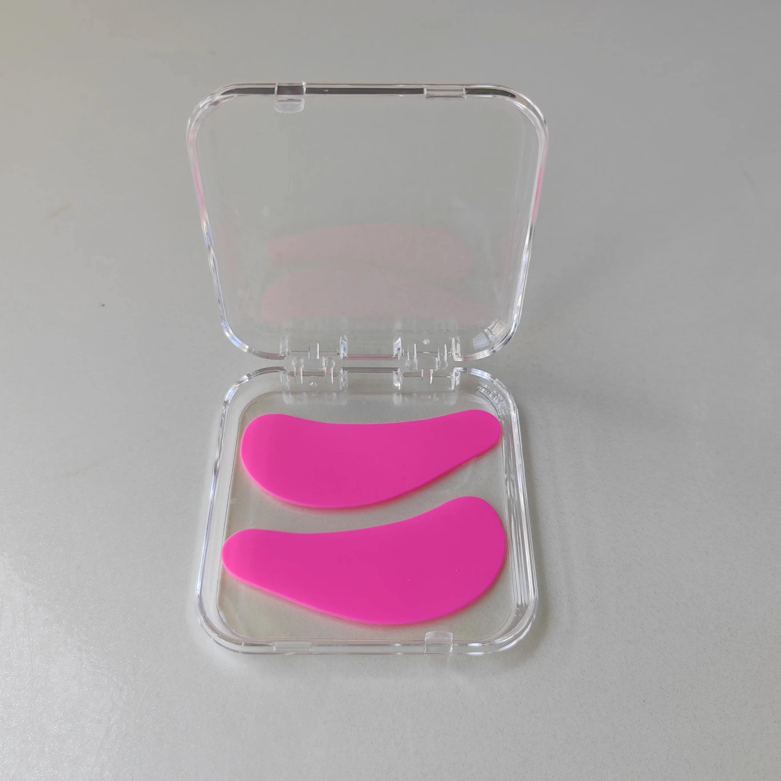 Custom Private Label Reusable Anti Wrinkle Eye Pad Silicone Lash Eyelash Extension Pad Silicone Eye Pads Under Eye Patches