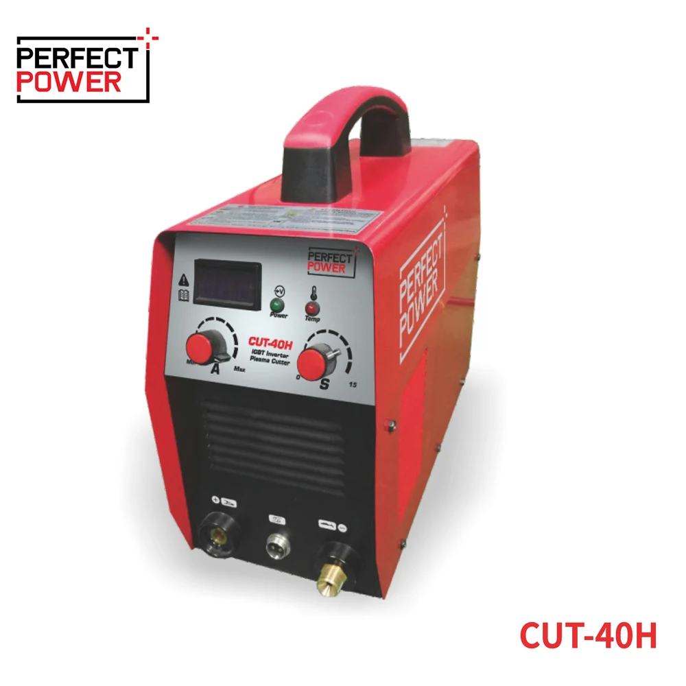 Perfect Power Best Price Cut-40H IGBT Inverter Plasma Cutter High Efficiency Plastic Plasma Cutting Machine Max 18mm Cutting