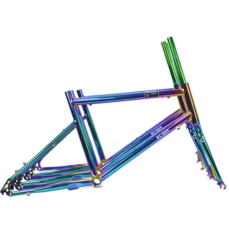 20-inch aluminum alloy road bicycle frame forklift Aluminum alloy frame small wheel diameter highway mini velo kosda
