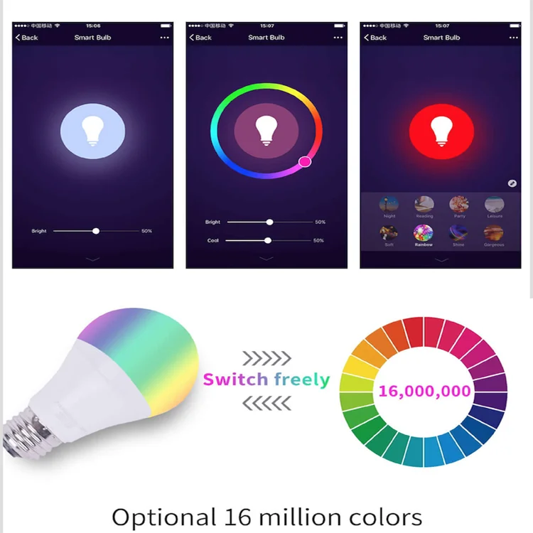 Factory Direct Sale uk  220 Volt 10w sengled Wifi Smart Led Light Bulb