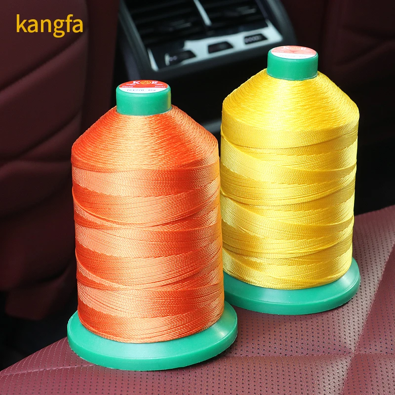 100% Sewing Long Yarn Bonded Nylon Thread Tex45 120D/3 Nylon Bond Thread high strength