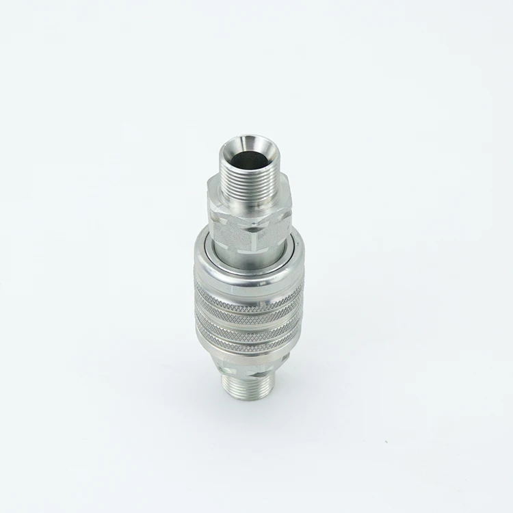 The coupling fitting design for use on hydraulic equipment