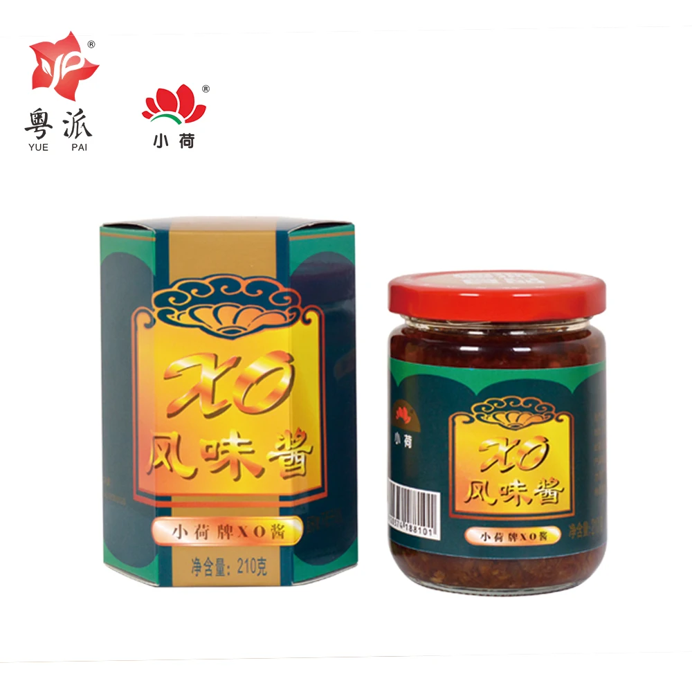 Factory direct Chinese traditional health good tasty high certification 210g HACCP ISO22000  XO seafood sauce for wholesale