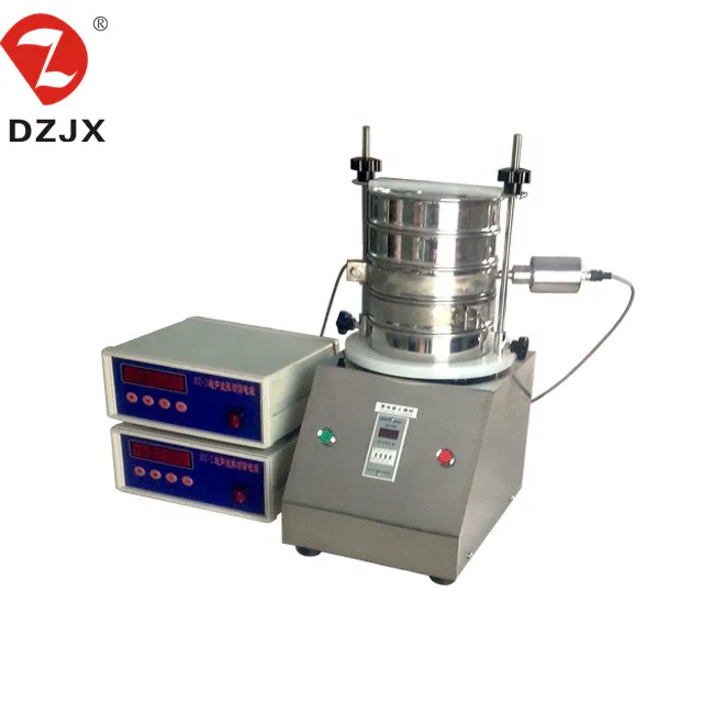 DZJX Small laboratory precision instruments stainless steel soil test sieve set  with adjustable lock for granule analysis