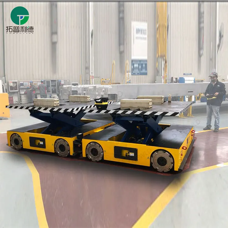 Fine quality logistics 5t die transfer autonomous  industry transport cart agv