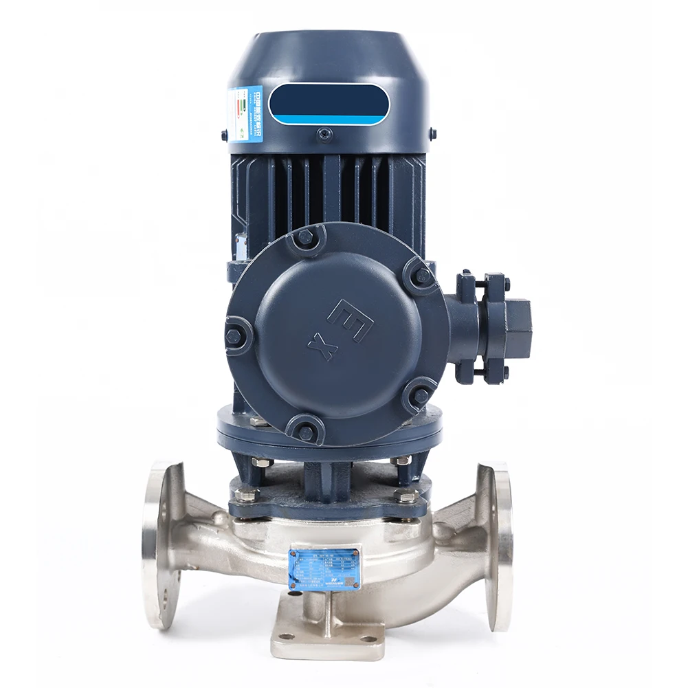 IHGB Irrigation Electric High-rise Spray Stainless Steel Explosion Proof Centrifugal Vertical Booster Inline Water Pump