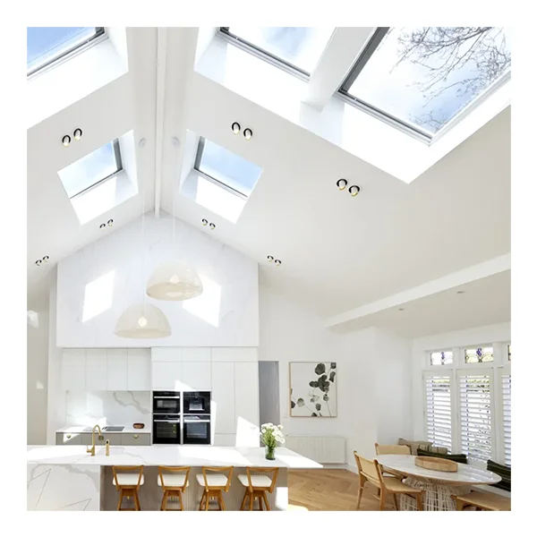 Световой люк 2047 ураганное воздействие закаленное алюминиевое стекло навес на крышу электрическое окно