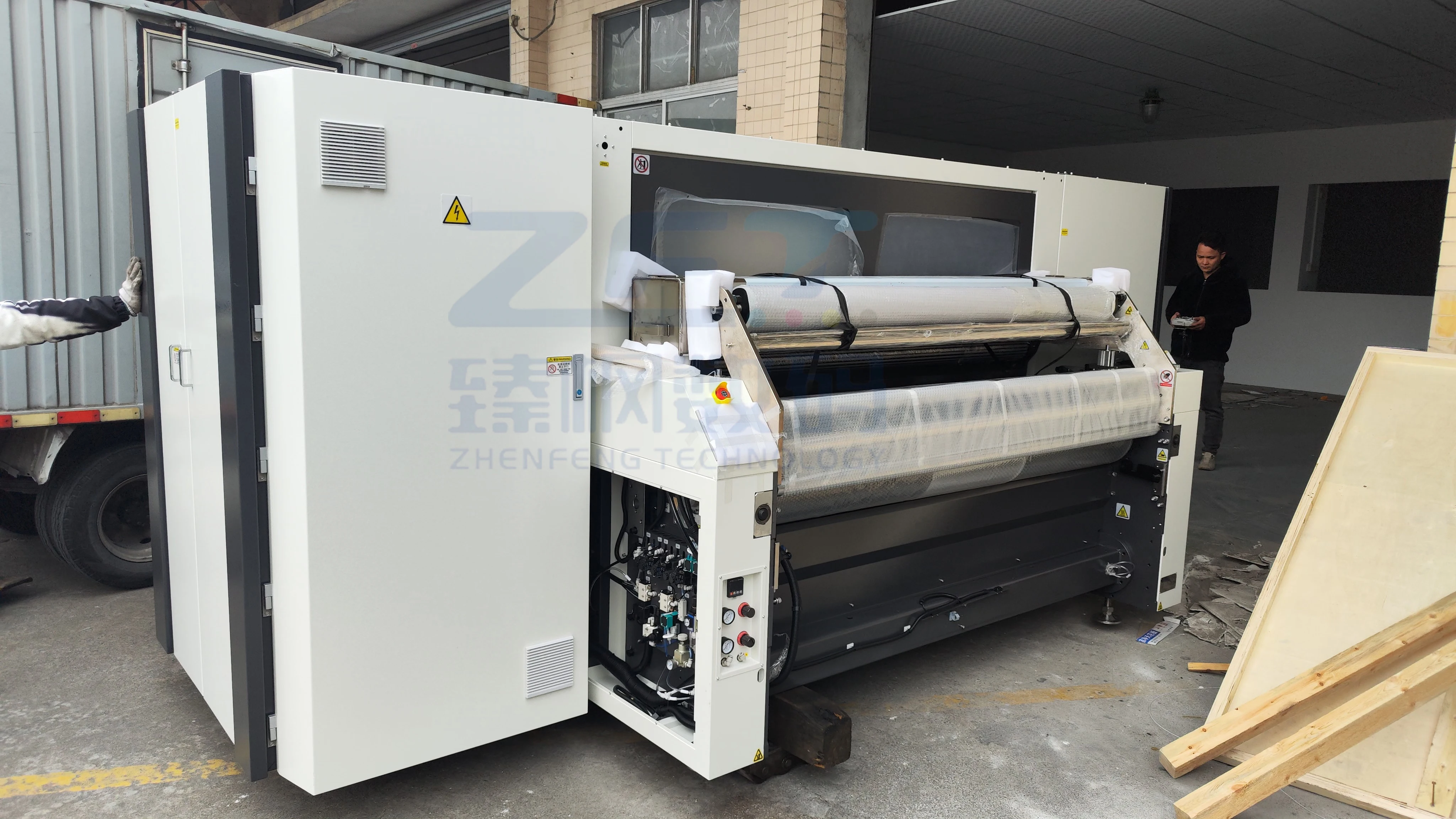 Atexco textile roll fabric printing for cotton direct to fabric printing machine  pigment active ink silk 1.8m 2.6m 3.2m