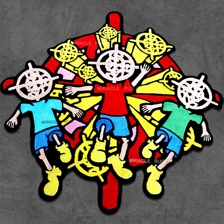 Excellent High Quality Tufted Carpet Area Rugs Modern Durable Beautiful Kids Customized Carpets And Rugs For Home Living Room