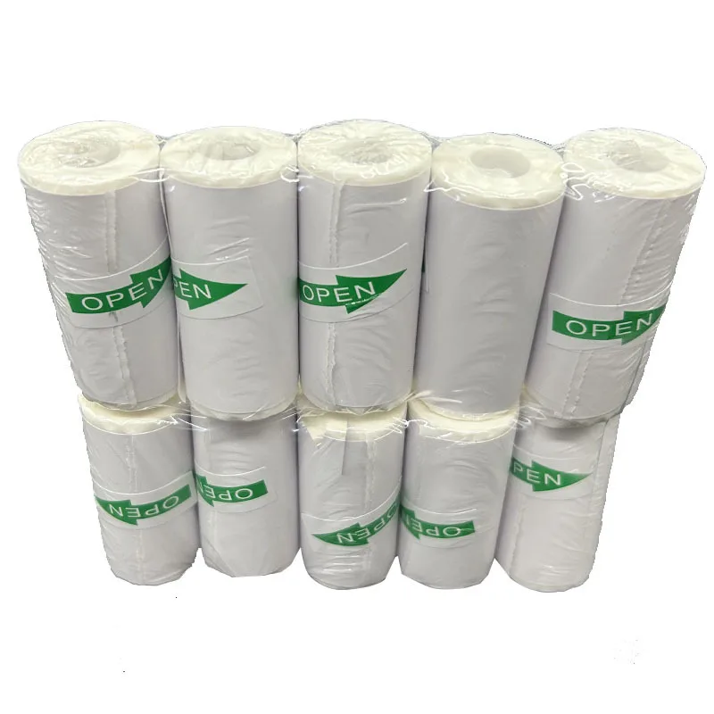 Factory Stock 57mm width thermal portable mini wireless handheld blue tooth printer Self adhesive thermal paper For mini printer