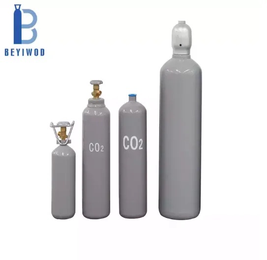 Hot Selling Industrial ISO CO2 Carbon Dioxide Empty Steel Gas Cylinder