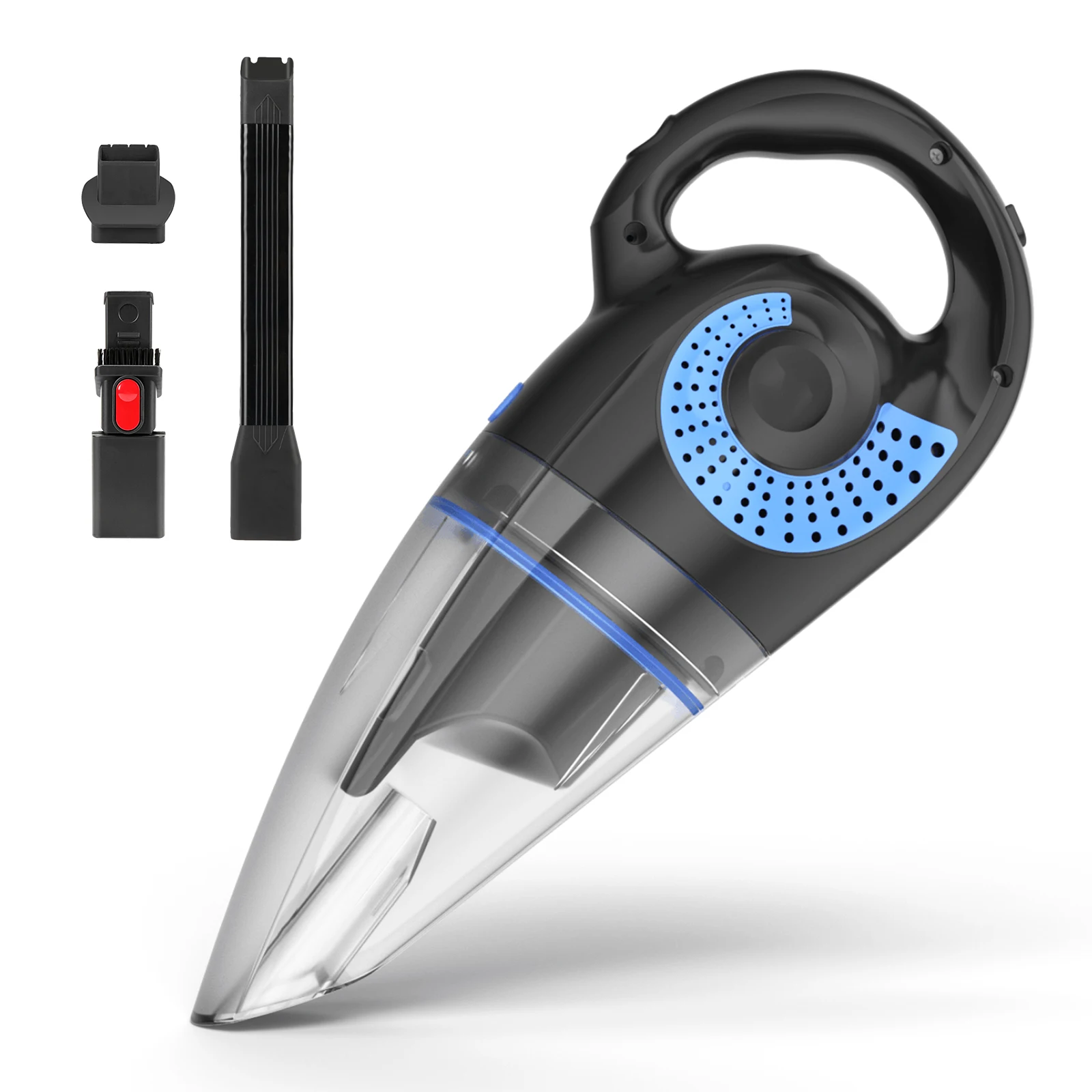 MOOSOO M4 7000Pa Strong Power Car Vacuum Cleaner Usb Rechargeable Mini Wireless Handheld Vacuum Cleaner