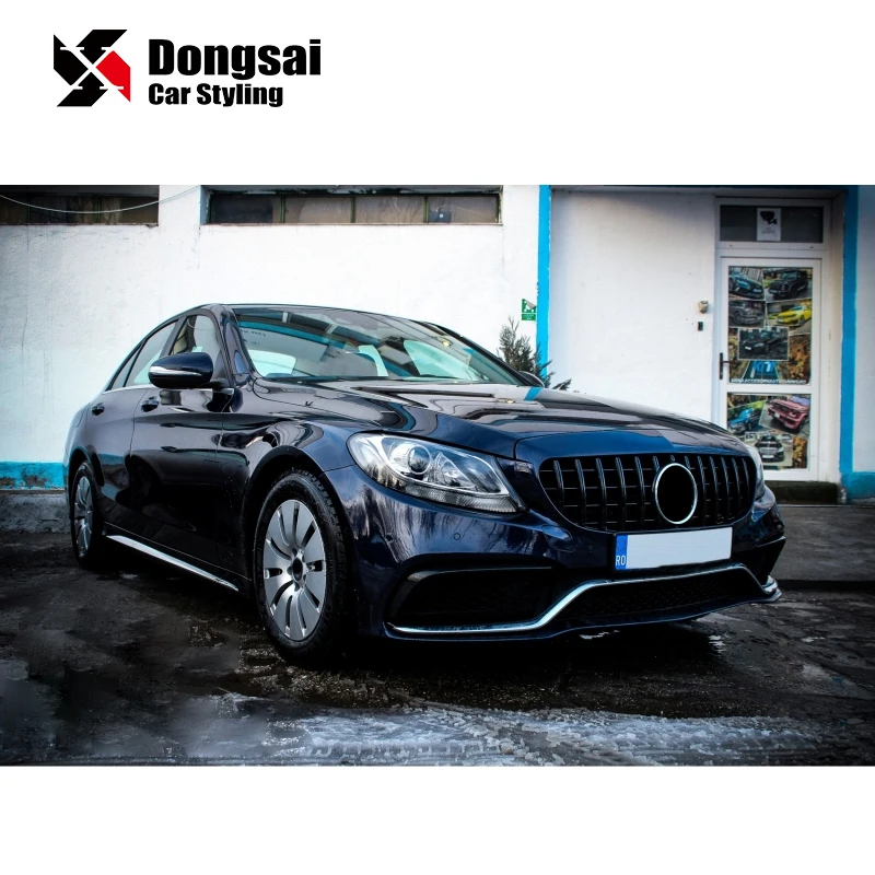 C Class w205 front black for benz c class grill for mercedes amg gt grill