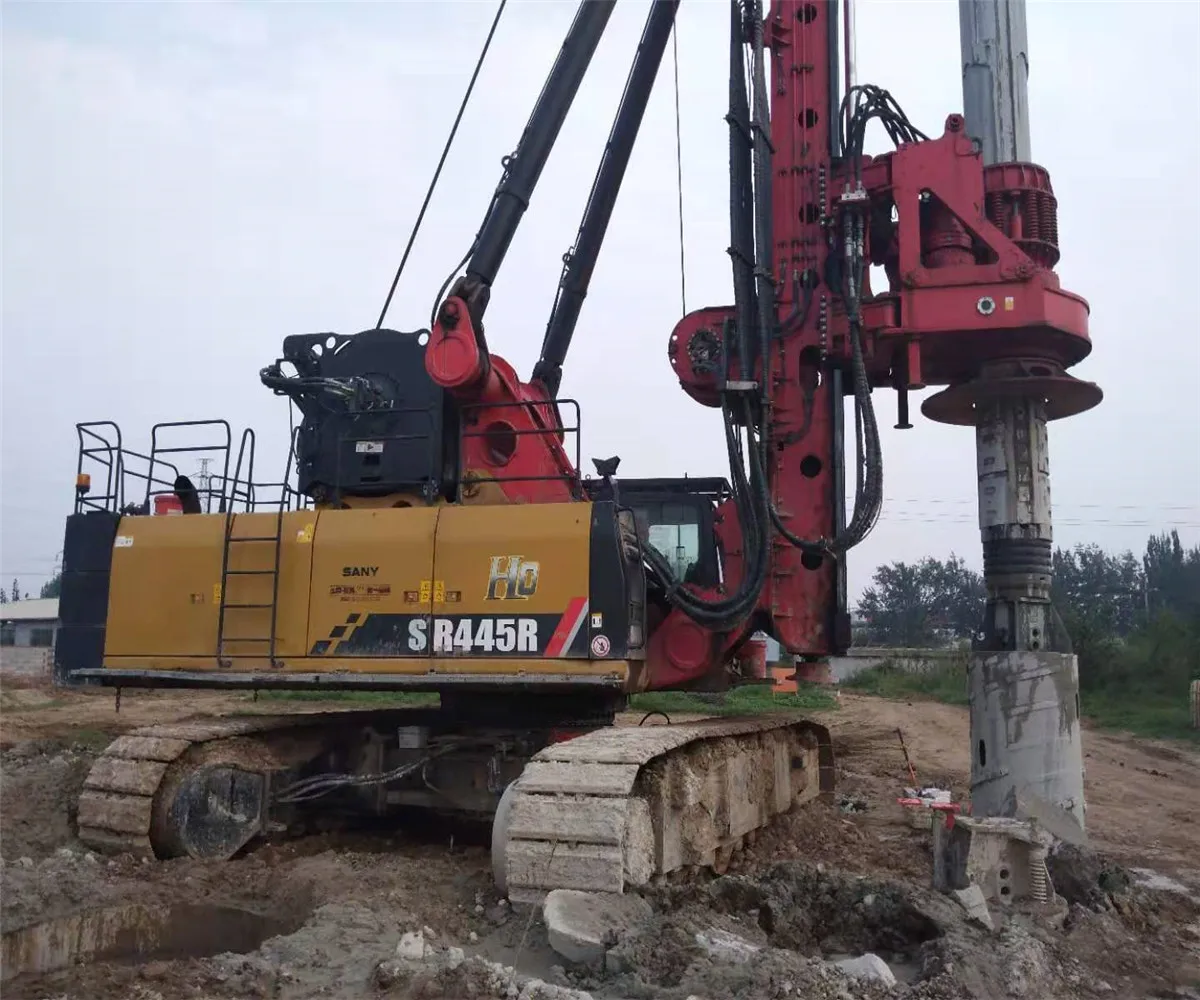 Sany SR415R big piling machine year 2019 used DRILLING RIGS XR280D XR220E SR250 SR220 SR155 rigs