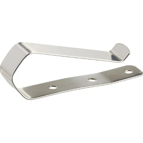 Costom stamping parts remote control visor clip metal universal clips for remote control