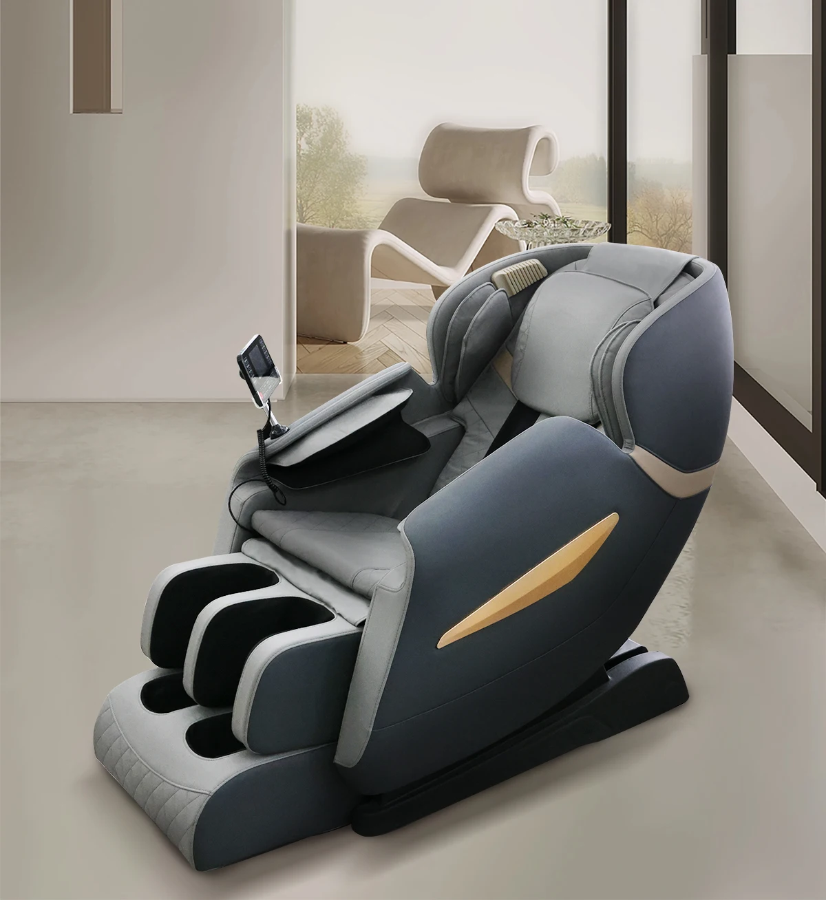 Led rgb computer PC game chair gaming pu leather gamer massage chair with lights and speakers
