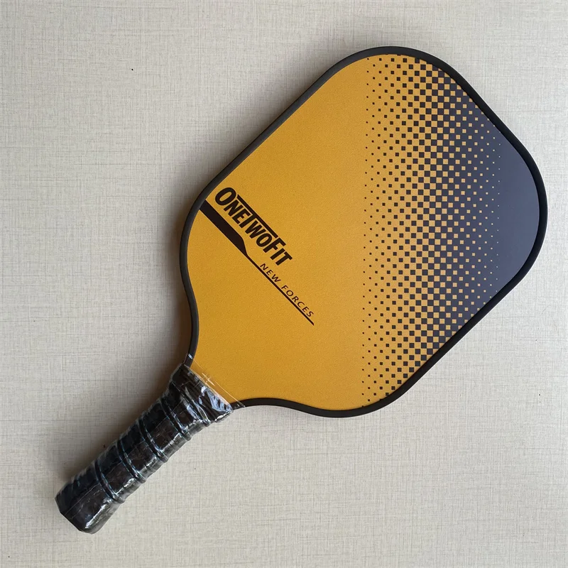 Wholesale Custom Usapa Approved T300 T700 Raw Graphite Edge Guard Pickleball Paddle Set Raw Carbon Fiber 16mm Thermoformed