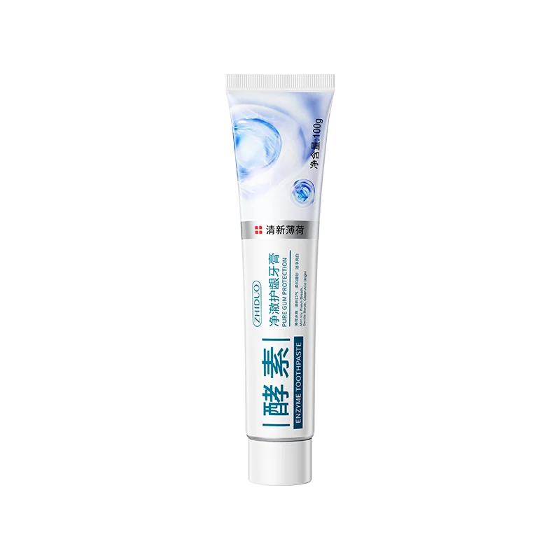 ZHIDUO OEM ODM private label Enzyme toothpaste Cleans tartar protects gums cleans teeth treats bad breath toothpaste