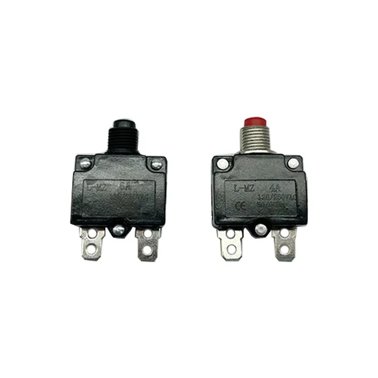 Thermal Circuit Breaker Push Button Switch Manual Reset Thermal Circuit Breaker Push Button Circuit Breaker