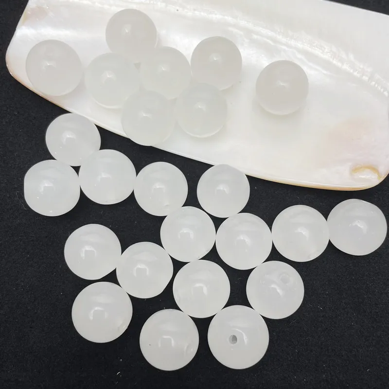 Hot Selling Colorful Loose Acrylic Plastic Ceramic Round Loose Beads Polymer Clay Diy Beads For Jewelry Making