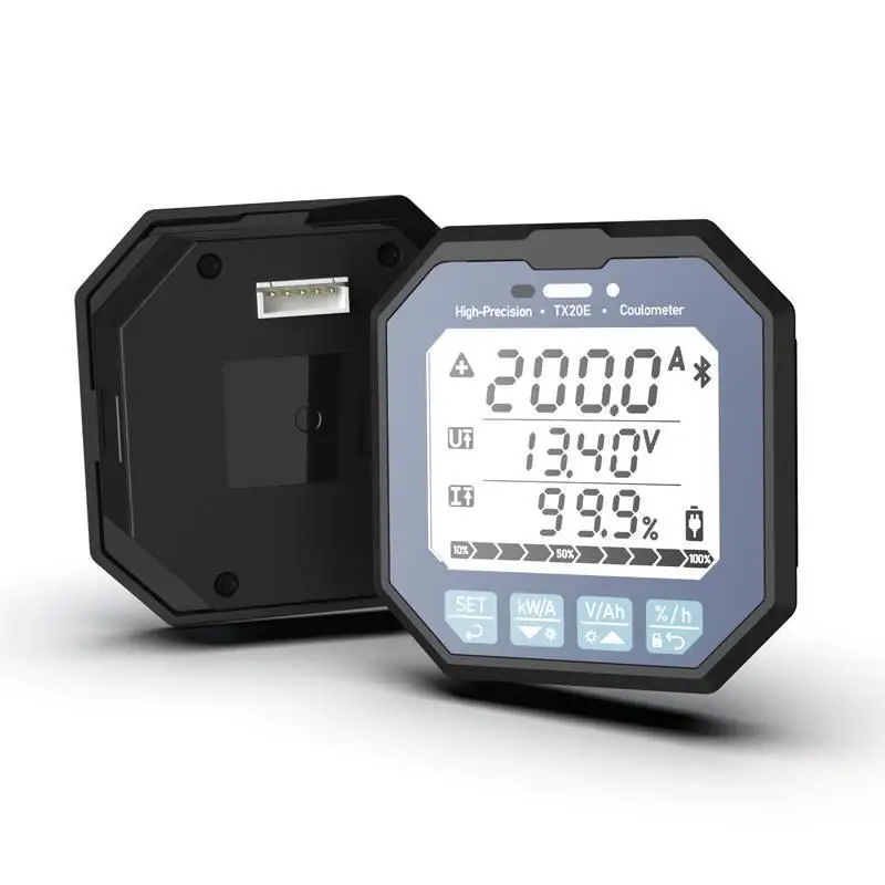 TX20 coulomb meter power display meter electric vehicle lithium iron phosphate battery capacity tester