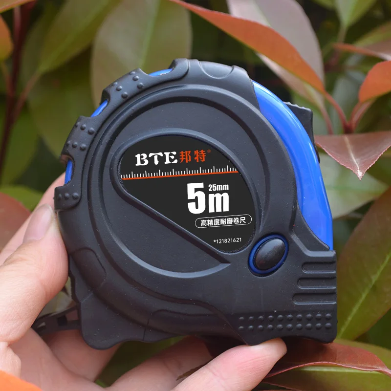 BTE Super Thick Rubber For Long Life And High Accuracy New abs Plastic Case With PVC Jacket Measure Tape