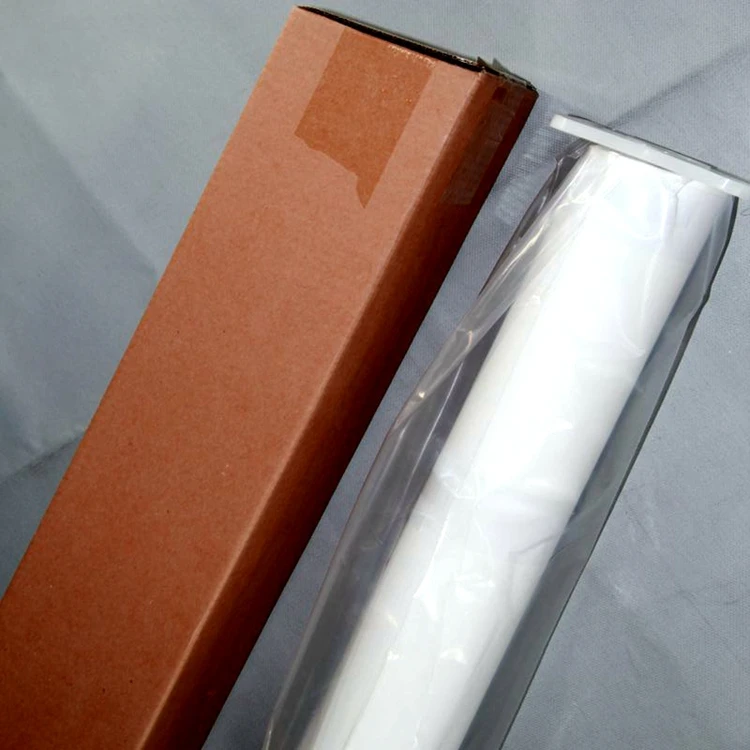 Waterproof front print backlit PET film 180gsm 130 micron digital backlit film for pigment printing