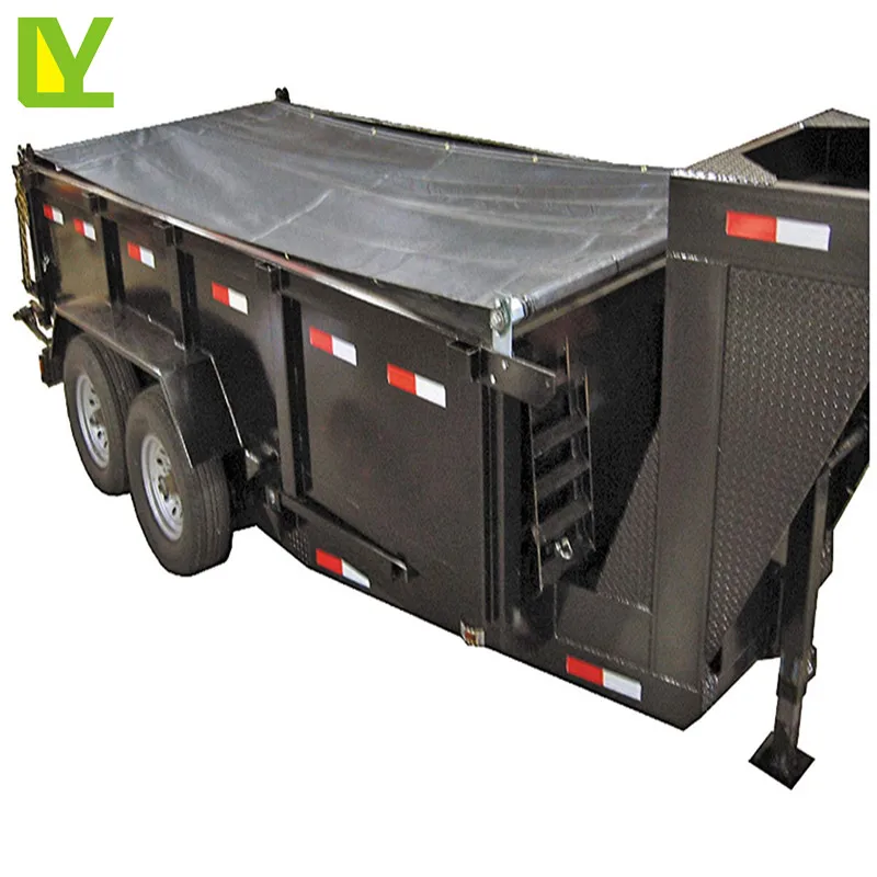 Dump, Trash and Landscape Trailers and Small Trucks with TARP