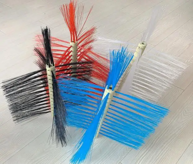 Nylon Washing 8 Pcs Set Brush Cleaning 5 Gallons Water Dispenser Barrel For Plastic Cylinder Cleaning Machine