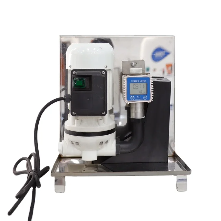 Горячая распродажа электрический химический насос высокого количества в сборе с соплом и расходомером K24 для резервуаров IBC