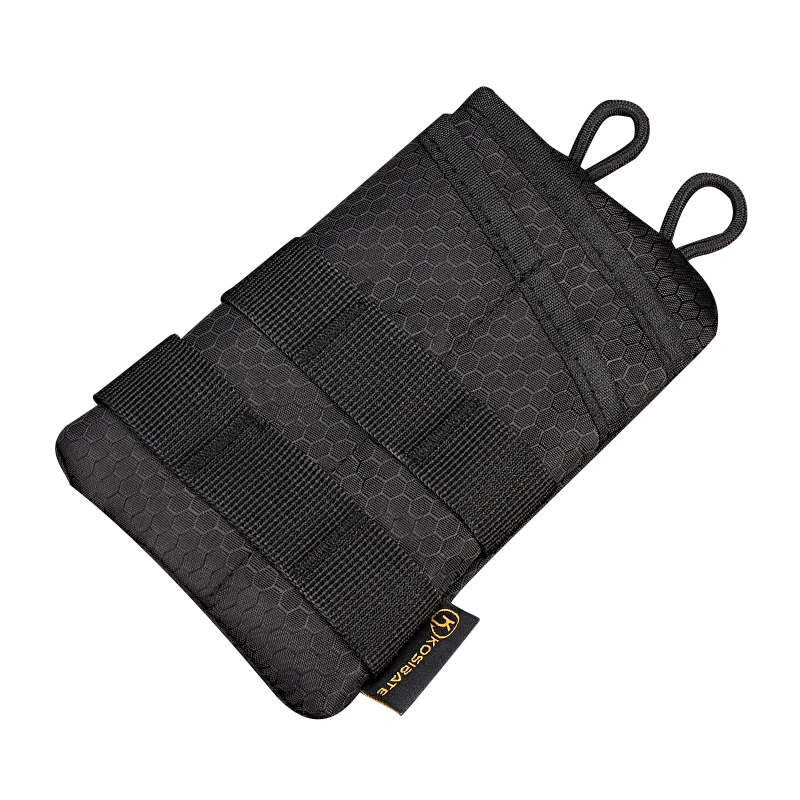 Custom Mini EDC Tactical Pouch Pocket Organizer Folding Knife Pen Flashlight Wallet Tools for Camping & Hiking